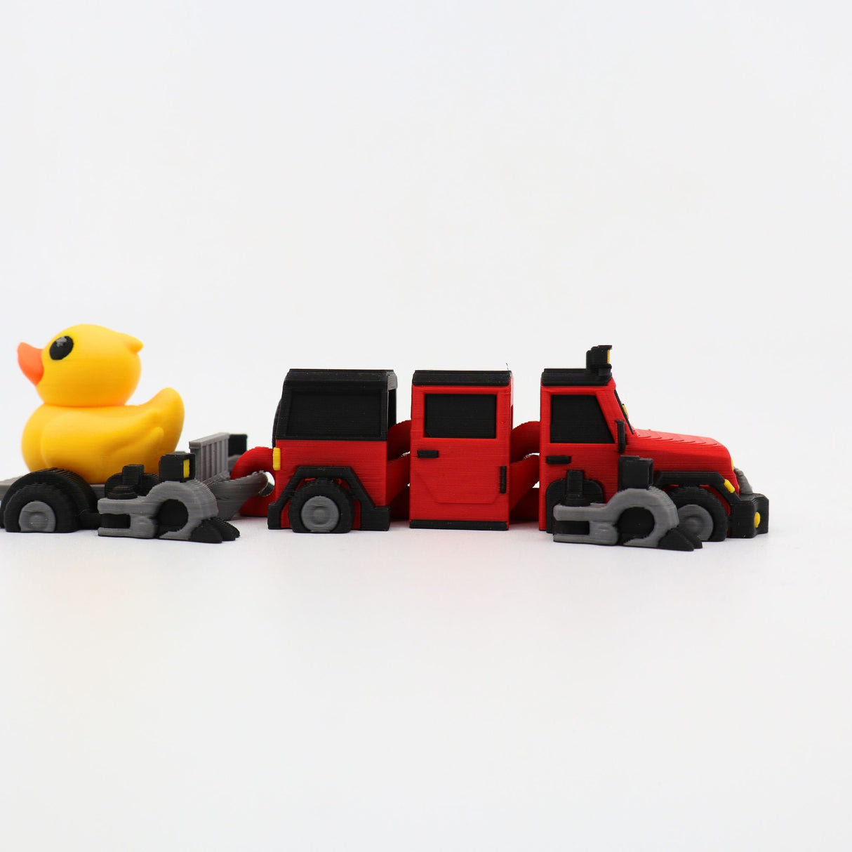 Mini Jeep Theme Dragon with Duckie