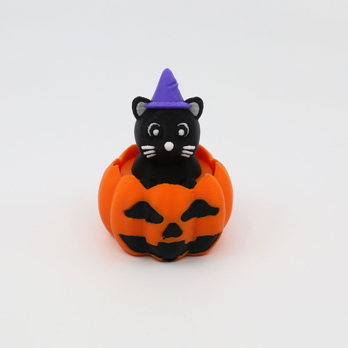Cat in Jack-o-Lantern Clicker - Halloween Collection