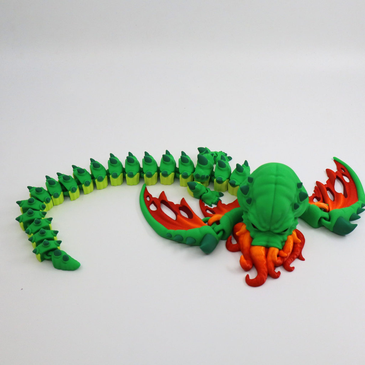 Cthulhu Monster Dragon - an Alien Hybrid Mix of Octopus, Dragon and Human