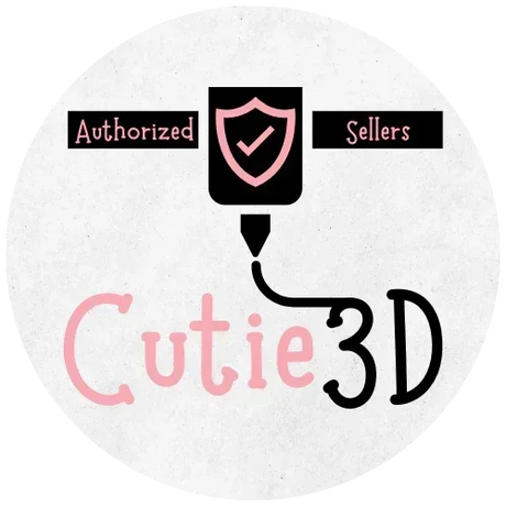 Authorized Sellers badge for Cutie3D 3D printed sensory toys and educational tools
