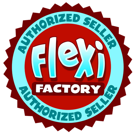 Authorized Seller badge for Flexi Factory sensory toys and fidgets