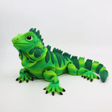 Large Iguana - Fully Articulated - Lifelike