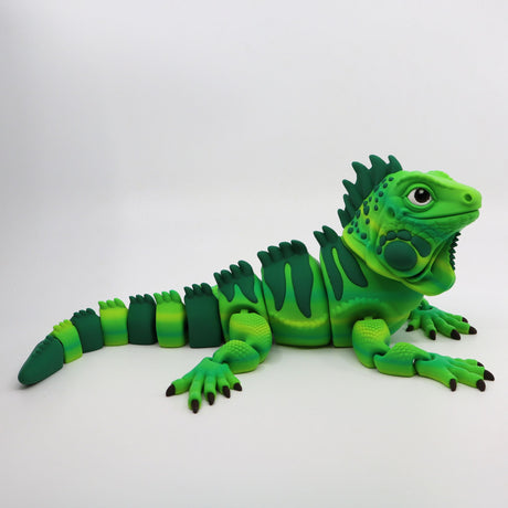 Large Iguana - Fully Articulated - Lifelike
