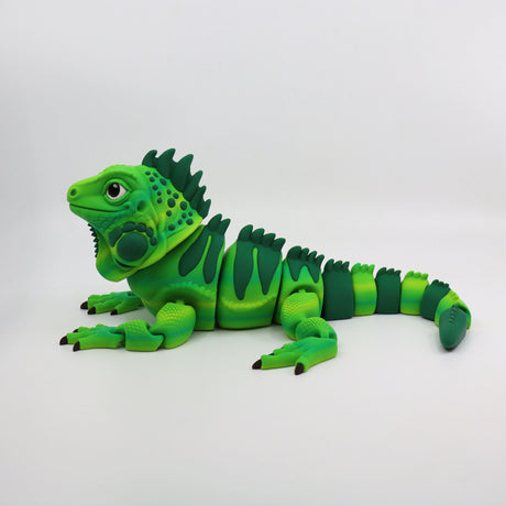 Large Iguana - Fully Articulated - Lifelike