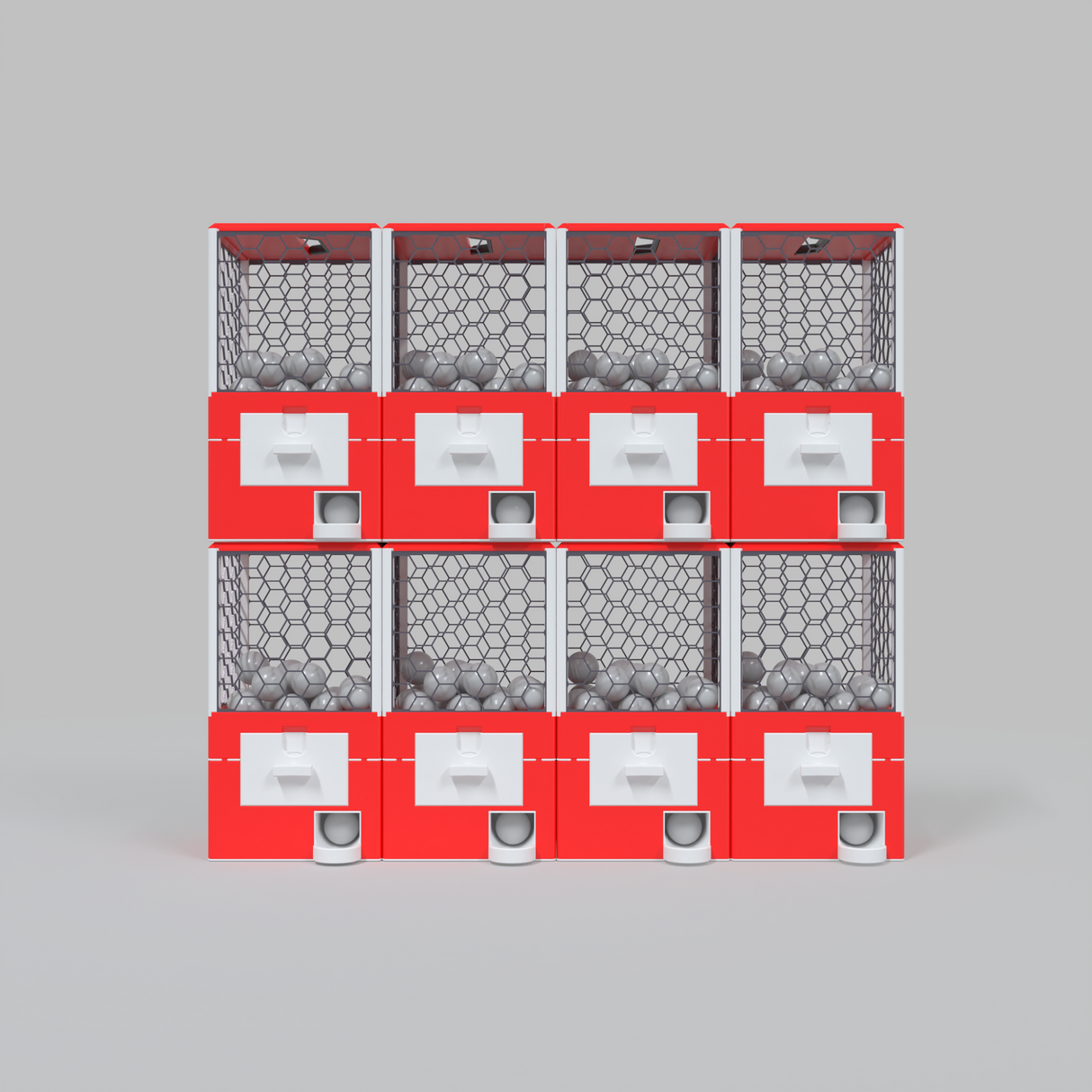 Gachapop 2" Capsule Vending Machine - Perfect Token Reward System