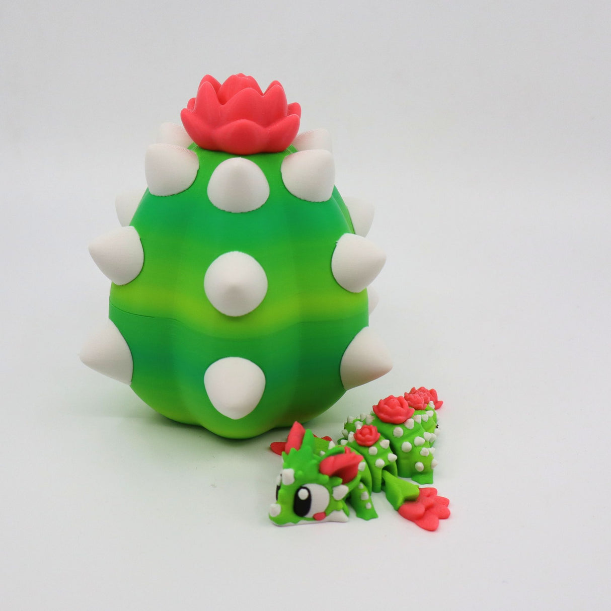 Cactus Bloom Mini Dragon and Egg