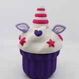 Birthday Unicorn with Cupcake Home and Matching Clicker
