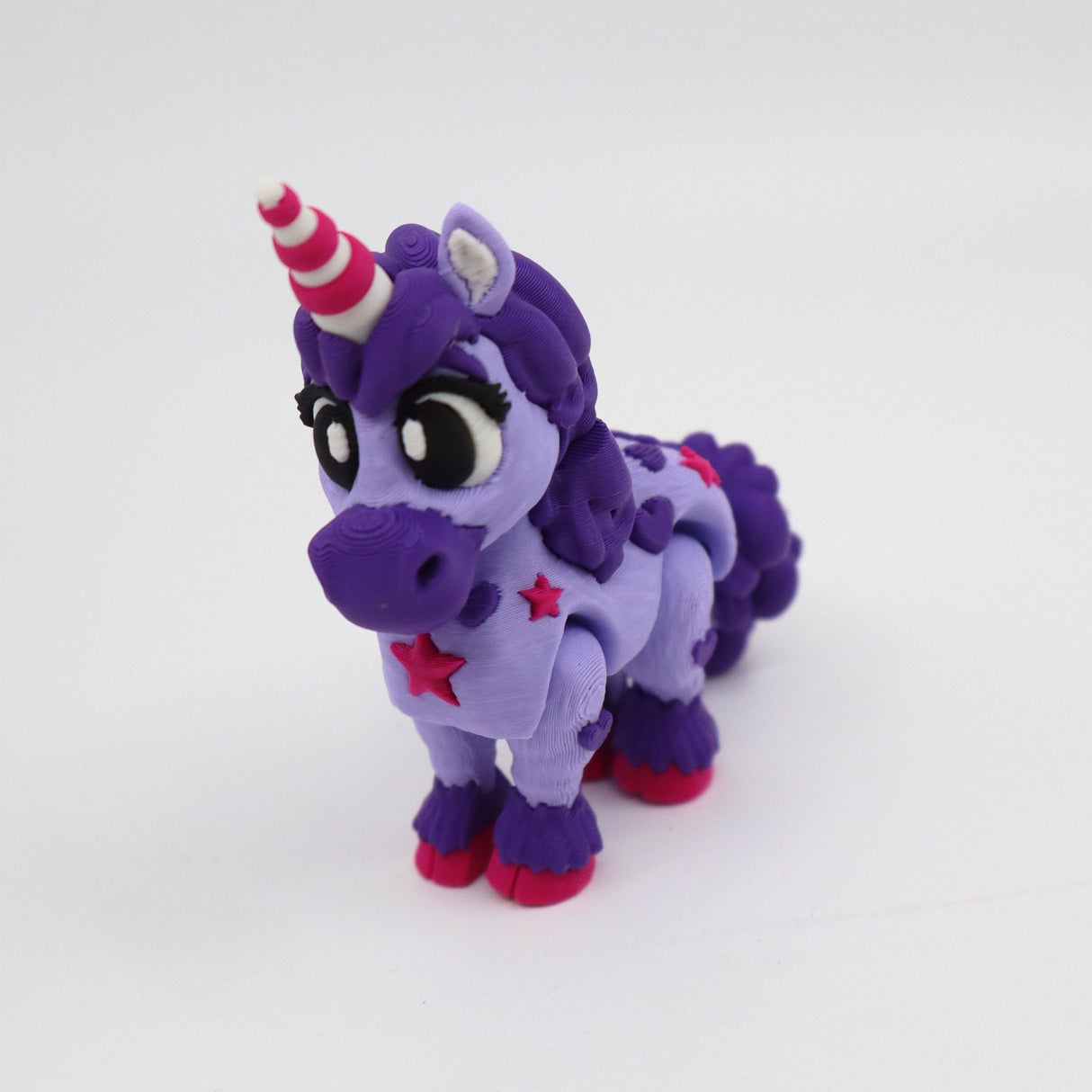 Birthday Unicorn with Cupcake Home and Matching Clicker