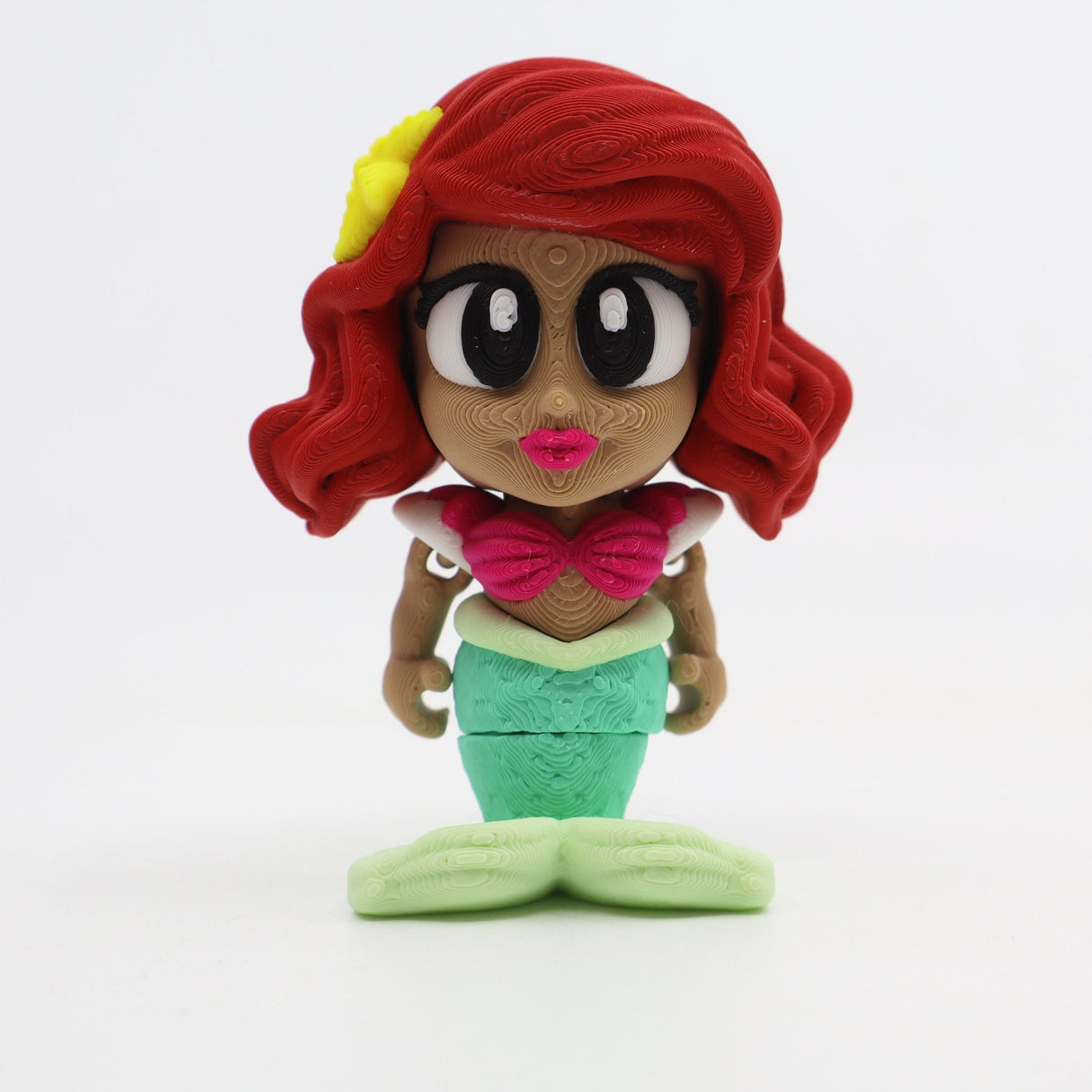 Mermaid Book Playset - Flexi Mermaid with Accessories