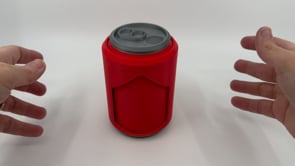 Soda Can Dragon with Large Soda Can