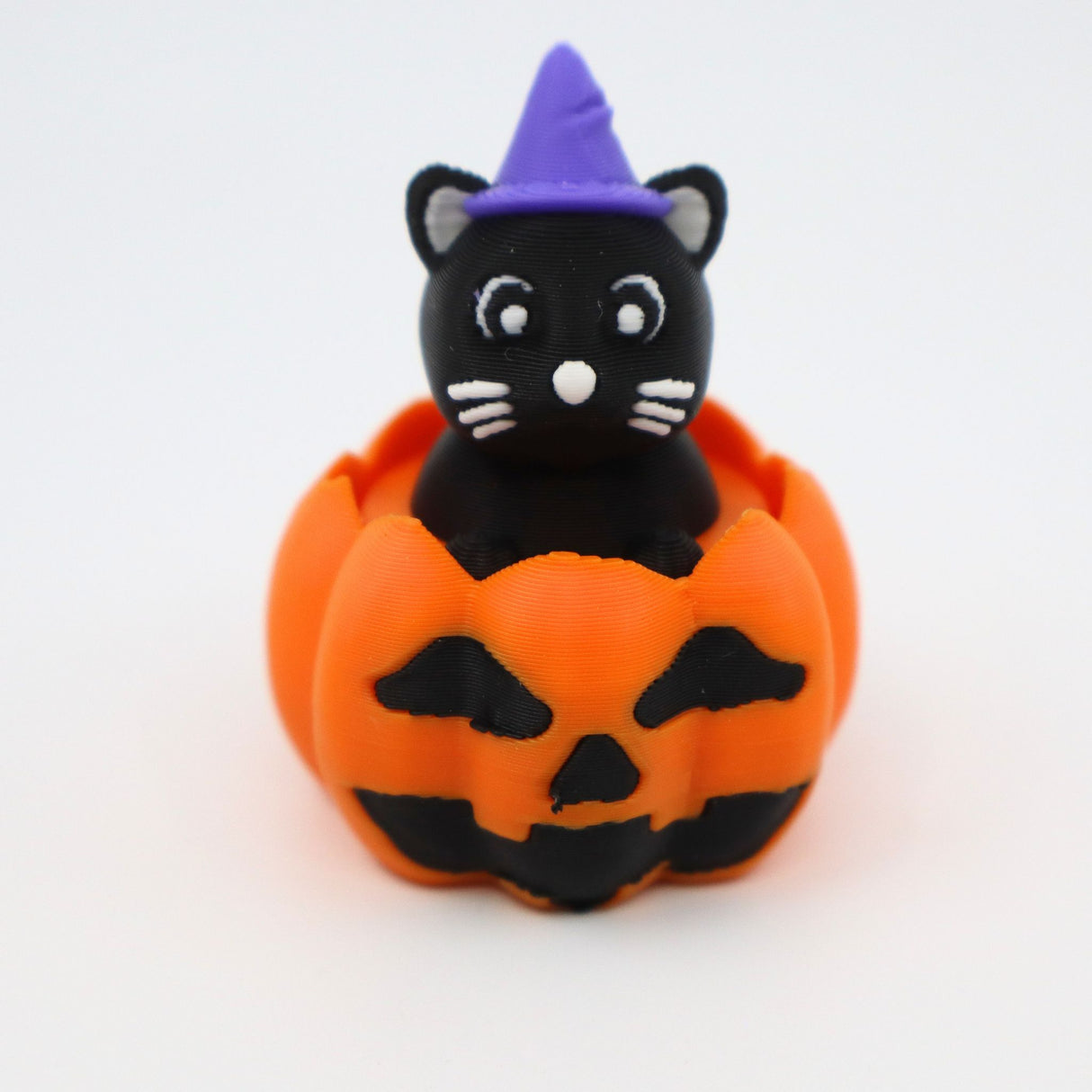 Cat in Jack-o-Lantern Clicker - Halloween Collection