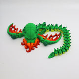 Cthulhu Monster Dragon - an Alien Hybrid Mix of Octopus, Dragon and Human