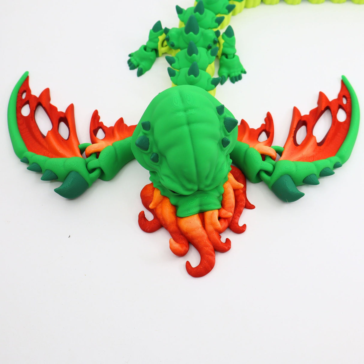 Cthulhu Monster Dragon - an Alien Hybrid Mix of Octopus, Dragon and Human