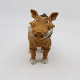 3D printed sensory toy warthog with articulated joints on white background